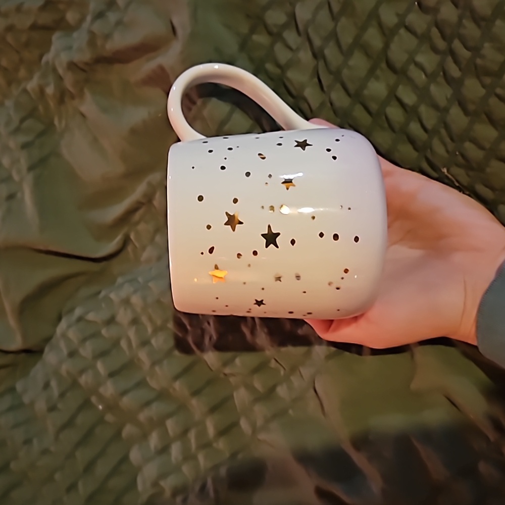 Our Name is Mud "Never Stop Looking Up" mug